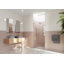 Stellar 38.5 in. x 78 in. Fully Frameless 3 Panel Inline Hinge Shower Door