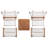 Armida Acacia 5 Piece Seating Group-88593665