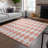 Loreen Washable Geometric Indoor / Outdoor Rug-1028063349