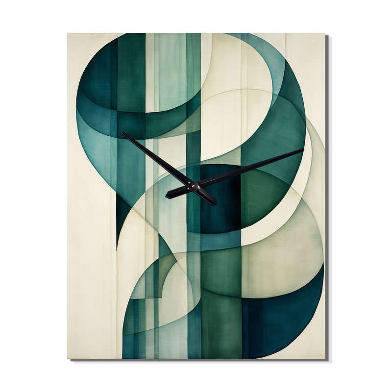 Horloge murale Mid Mid Century, Petit