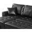Canapé modulaire en cuir 3 pièces Jeru