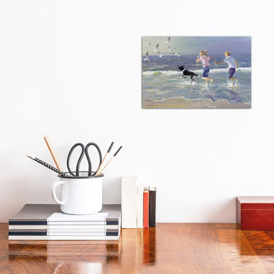 The Chase 1 Piece Wrapped Canvas Painting
