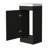 Black Wengue Rectangle Bathroom Vanity