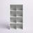 Lakrisha 4-Tier Cube Bookcase with Finished Back-381607255