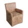 Defalco Genuine Leather Upholstered Armchair