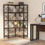 167cm H x 80cm W Metal Corner Bookcase-1021293647-1021293645