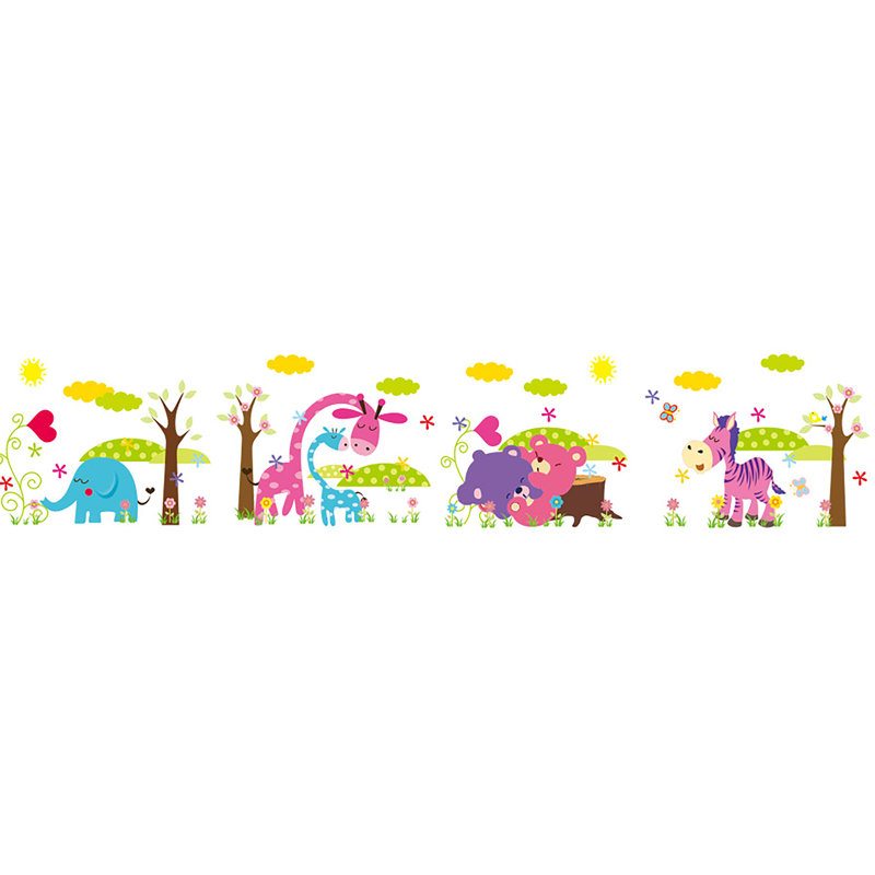 Animals Non-Wall Damaging Wall Decal