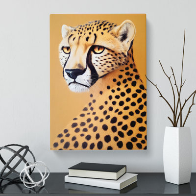 Atyia Resting Cheetah - Wrapped Canvas