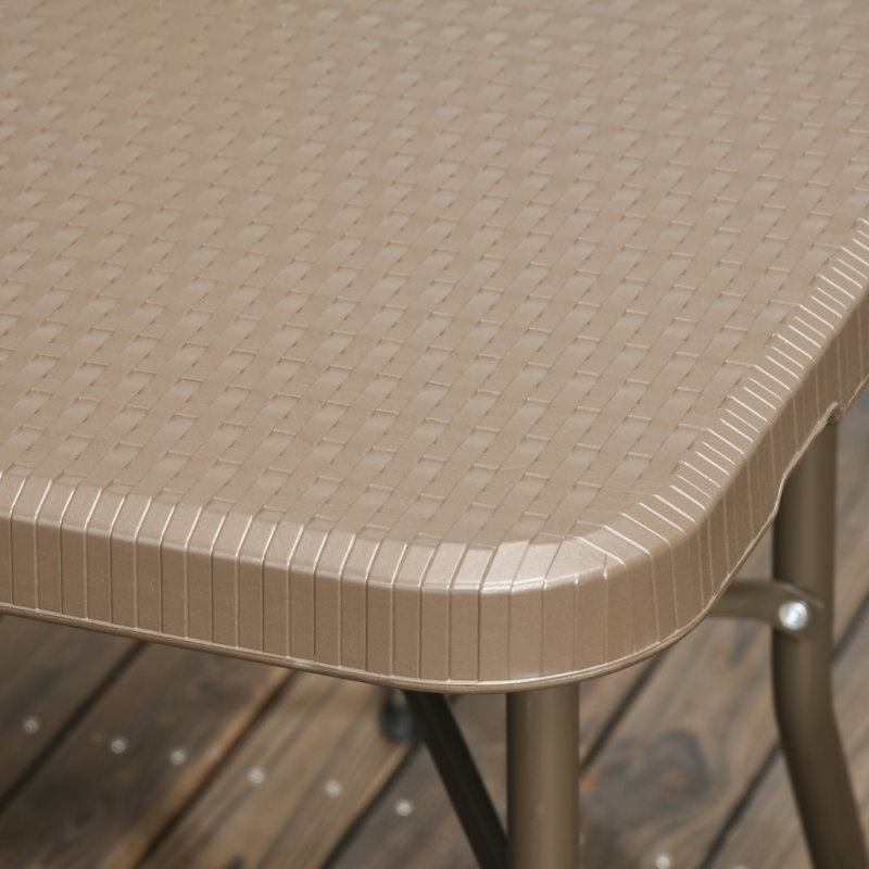 Resin Rattan Dining Set