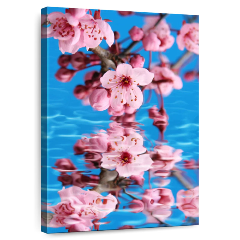 Harnek Sakura Reflection, 39" H x 26" W