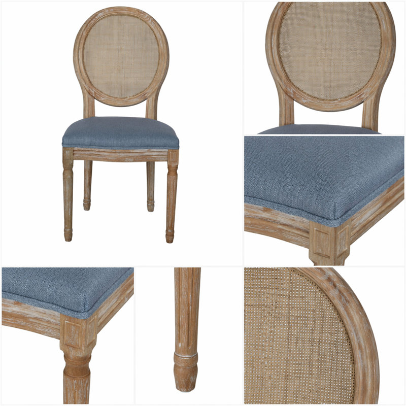 Chaise de salle à manger (ensemble de 2), Light Blue