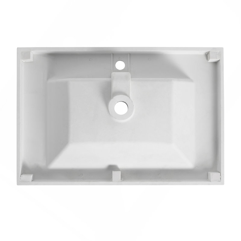 30" Bathroom  Resin Sink