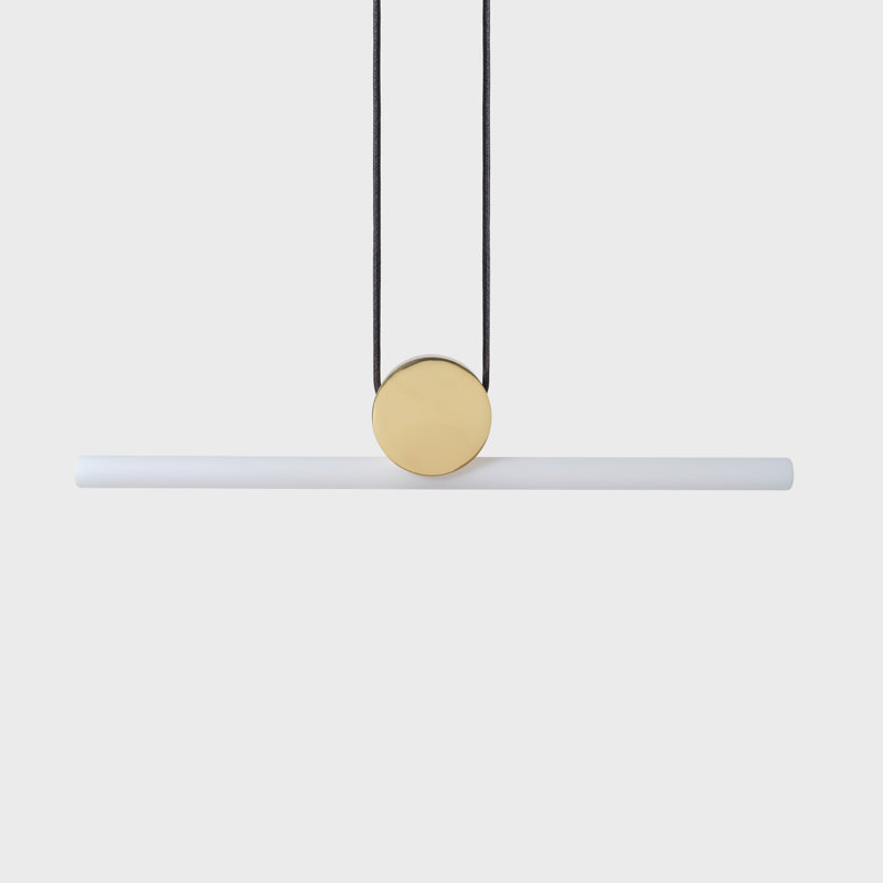 Kilter Pendant, Solid Brass