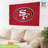 3'x5' Single Sided Flag w/ 2 Grommets, San Francisco 49ers