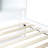 White Twin Over Bunk Bed, Rubber Wood Construction, Ensured, Shelves, Detachable Into 2 Separate Beds Bed With Material, Secure Guardrails And , Design-1889748708