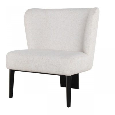 30" W Polyester Wingback Chair