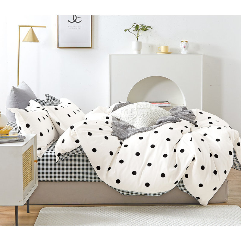 Ensemble de draps en coton 100% sergé à densité de tissage 200 fils Clark, Grand