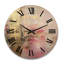 Horloge murale en bois massif Antonasia-1708653843