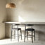 Ensemble de 2 tabourets de bar avec coussin moelleux et pieds robustes-1310104011-1310104014-1310104012