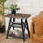 Stokesvale Tall End Table Nightstand with 2 USB Ports, 2 Power Outlets, and 2 Storage Shelves-784372795