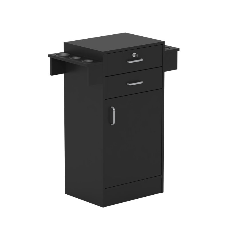 Porte-séchoir à vêtements Danio Beauty Salon, Noir