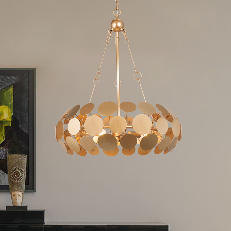 Lustre spoutnik moderne à 3 lumières
