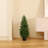 Adcock Artificial UV Resistant Cedar Topiary Trees for Outdoor, Faux Cypress Plant with Solar Light String-1710577912