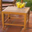 Amalfi Outdoor Square Teak Side Table