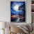 Impression argent sur toile encadrée