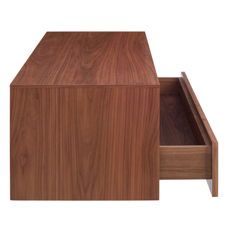 Wonder Wall 2.0 Solid Wood Accent Chest, Walnut