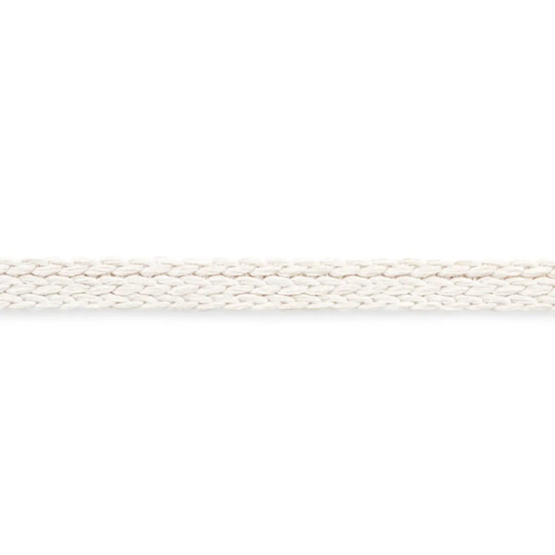 Braided Linen Tape Medium, Ivory