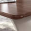 Bureau rectangulaire à 3 tiroirs en bois manufacturé brun noisette + blanc beige-933152444-933152435