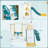 6 in 1 Toddler Slide and Swing Set