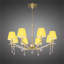 Ebenezer 8 - Light Shaded Chandelier