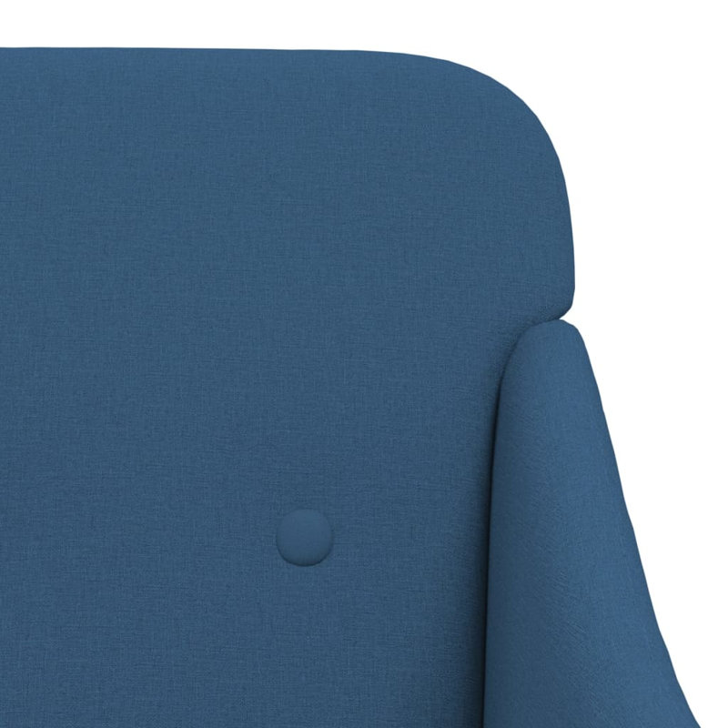Upholstered Accent Chair, Blue