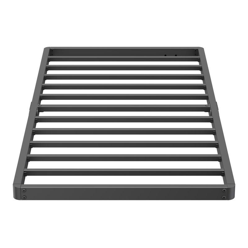 Planche de sommier à profil bas en métal 2 po Bercht, remplacement de lattes de lit mince (sans pieds), Lit simple