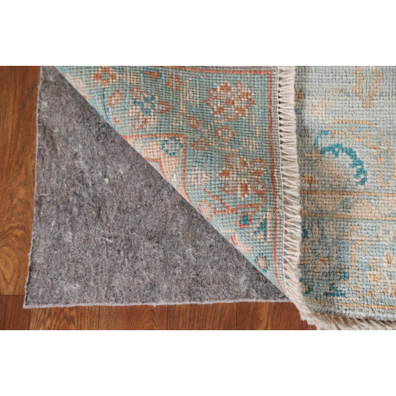 Tapis bleu clair Oushak