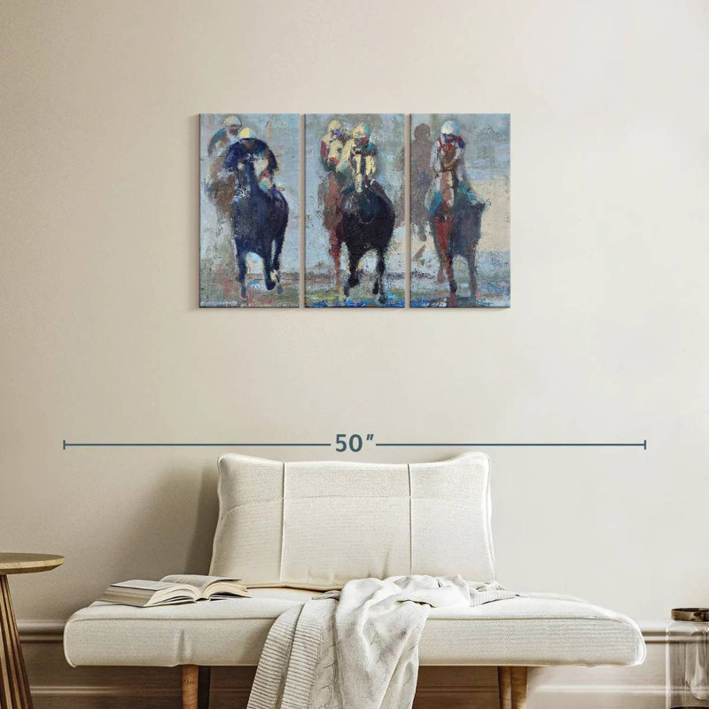 Sireci Thunder Run, 20" H x 33" W