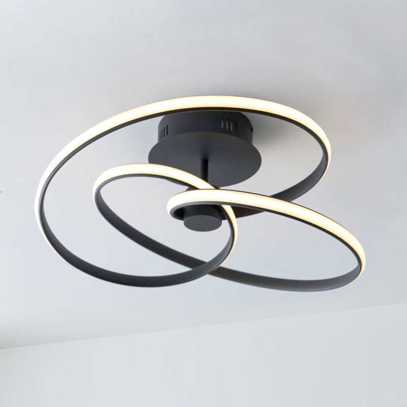 Hedy Acrylic LED Semi Flush Mount
