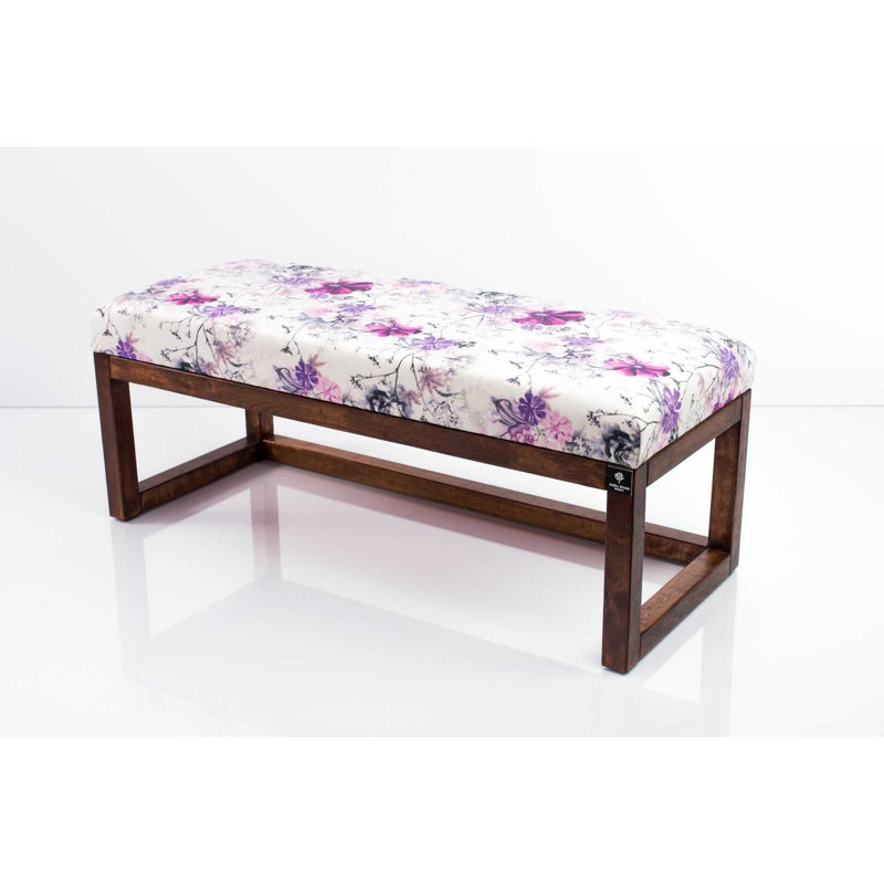 Velvet Upholstered Bench, 40 x 110 x 35 cm