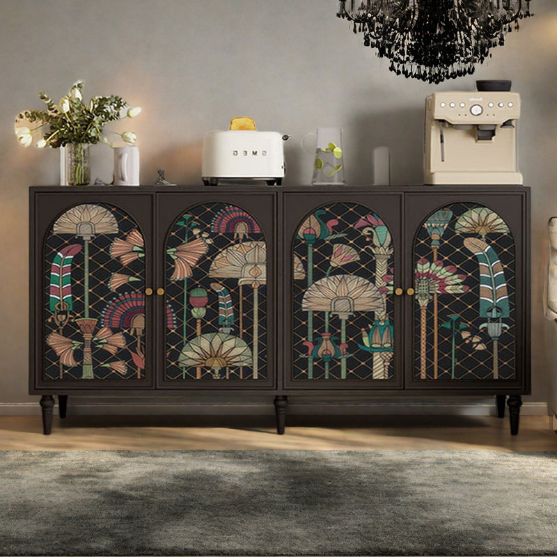 Buffet multifonctionnel Creative art, Noir