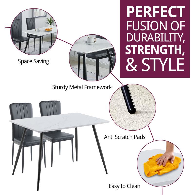Deviyon 4 - Person Dining Set