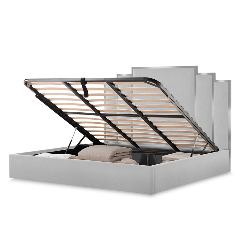 Upholstered Storage Bed, King