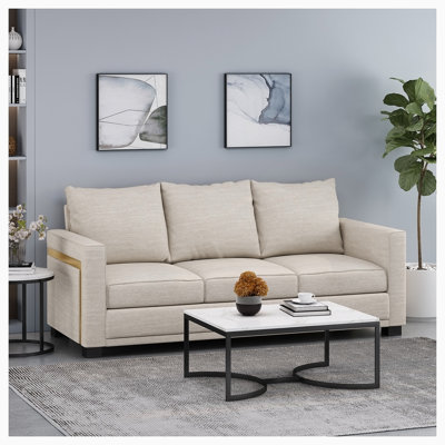Abla Upholstered 80.25'' Sofa