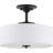Seawright Linen LED Semi Flush Mount-2090960758