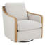 Fauteuil demi-tonneau pivotant surdimensionné Grayton-104838896