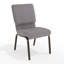 Chaise d'église empilable en tissu 18,5 po Rayleigh-510659385