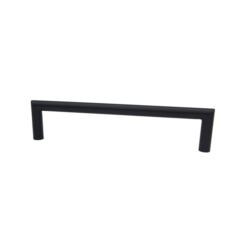 12.56" Wall Mounted Towel Bar, Satin Black, 0.748" H x 18.46" L x 2.83" D