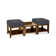 Elements Upholstered Cube Ottoman