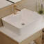 Petit meuble-lavabo flottant simple 31,5 pouces avec lavabo